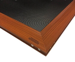 Security Screens QLD In House Security Product Ranges - Woodgrain Selection Installation Image