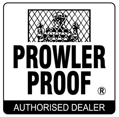 Security Screens QLD Prowler Proof Services - Prowler Proof security doors and screens Logo Authorized Dealership