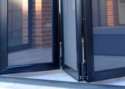 Security Screens QLD Gallery - Bi-fold Security Screen Doors Installation Glass
