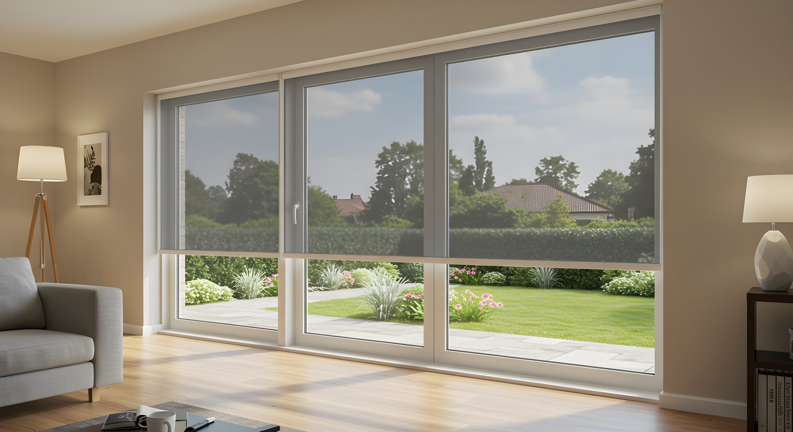 Roller Blind Translucent Security Screens Qld Brisbane