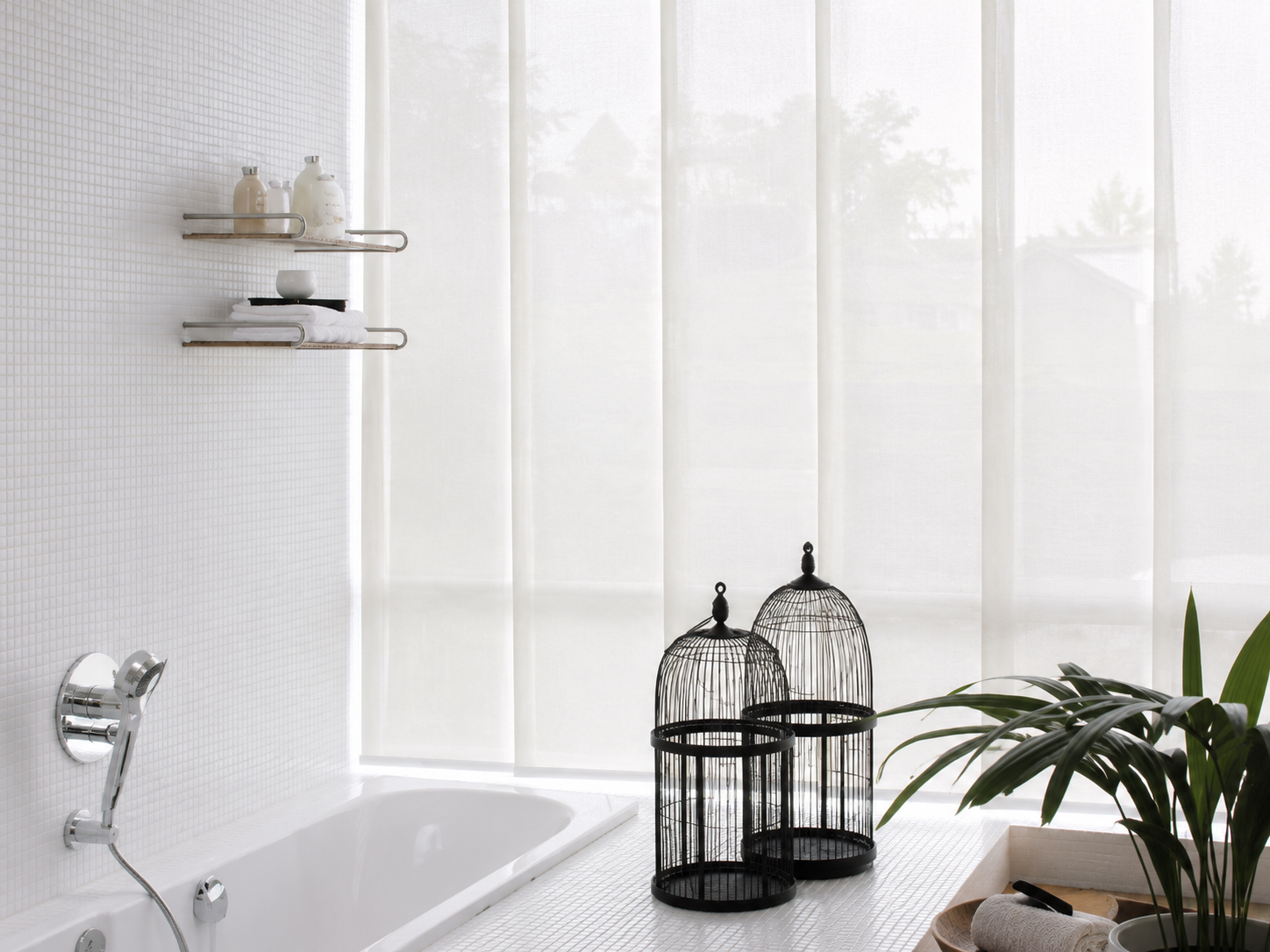 Security Screens Qld - Blinds Brisbane - Custom Panel Glide Blinds